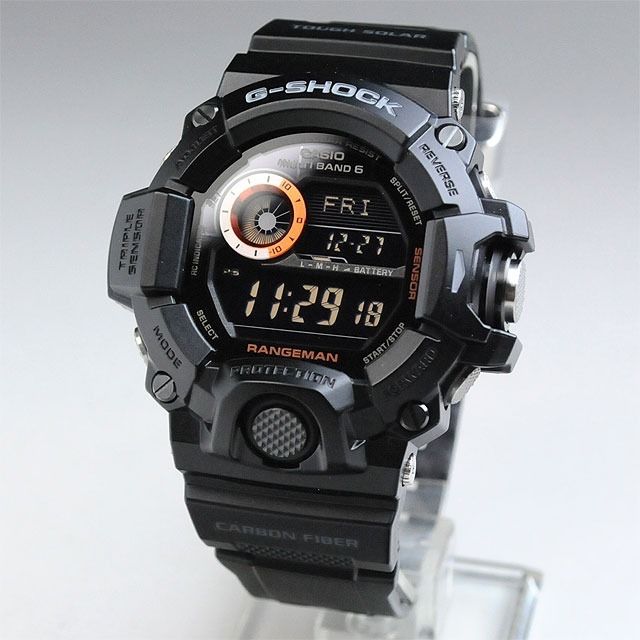 G-SHOCK - レンジマン オールブラック GW-9400BJ-1JF CASIOの+